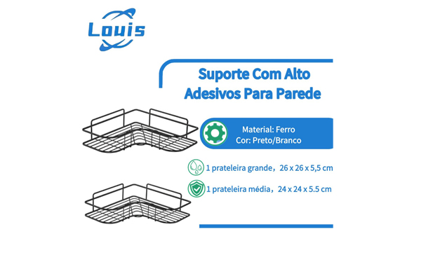 Prateleira Bath Louis