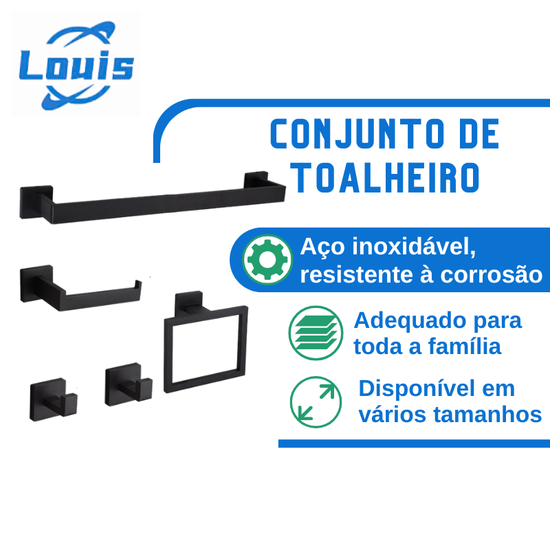 Porta-toalhas Modern Louis